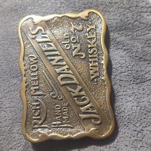 Jack Daniel's Distillery belt buckle